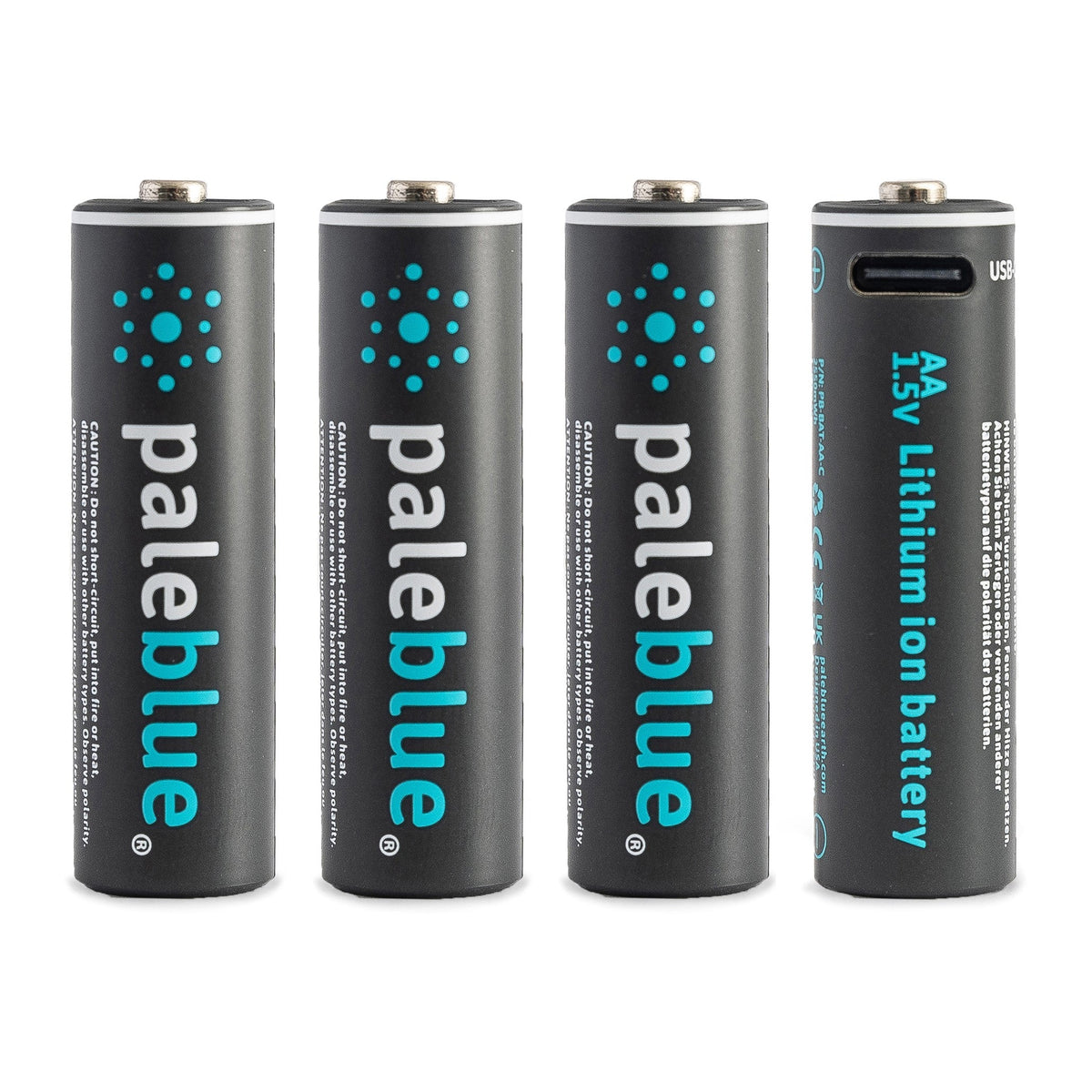 AA USB-C Li-ion Rechargeable Batteries