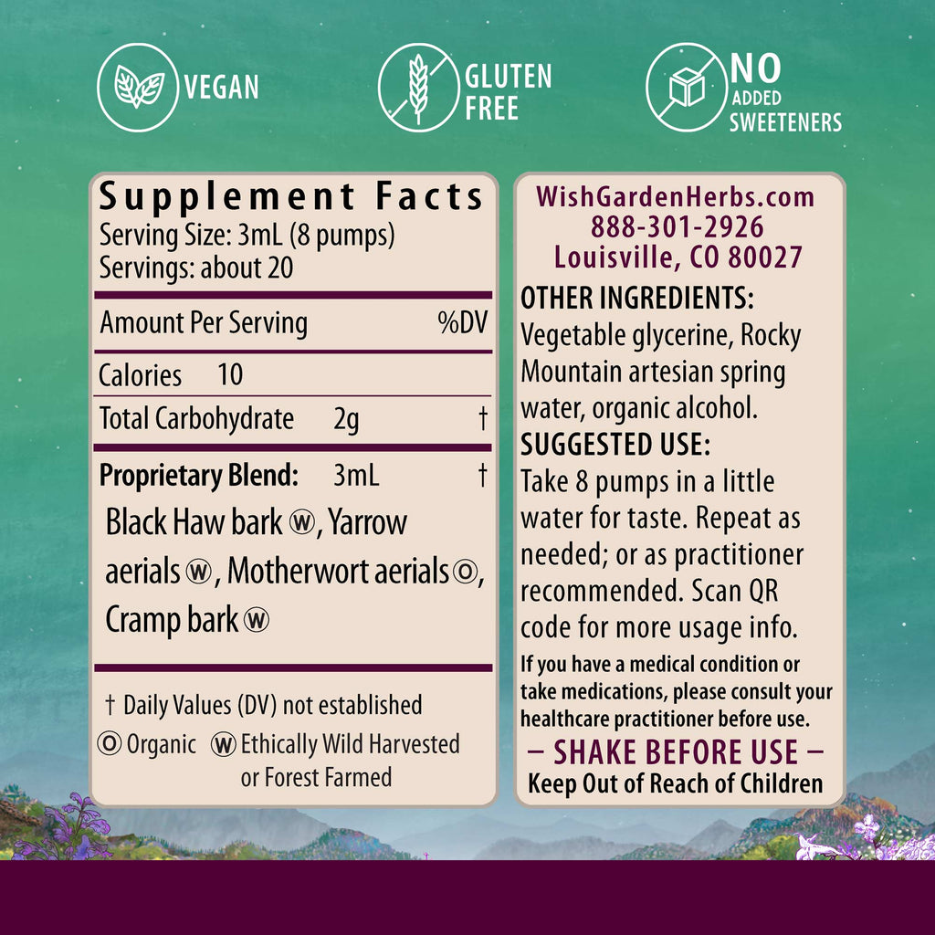 Home Essentials AfterEase Herbal Supplement - For Afterbirth Contractions - Herbal Supplement for daily home and personal routines with general everyday essentials