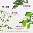 Home Essentials AfterEase Herbal Supplement - For Afterbirth Contractions - Herbal Supplement for daily home and personal routines with general everyday essentials