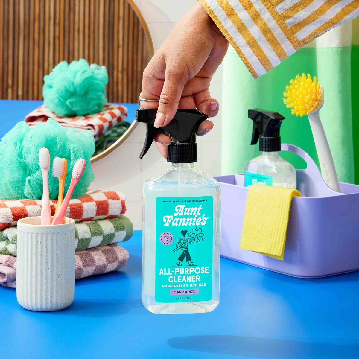 Daily Care All-Purpose Cleaner for daily home and personal routines with cleaning laundry and paper products