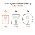 Routine Ready Air Fryer Parchment Paper Liners - FSC Certified for daily home and personal routines with general everyday essentials