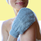 Daily Care Exfoliating Bamboo Mitt for daily home and personal routines with bath body and hygiene