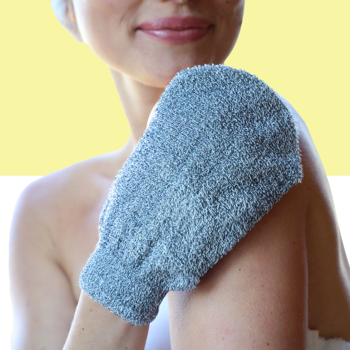 Daily Care Exfoliating Bamboo Mitt for daily home and personal routines with bath body and hygiene
