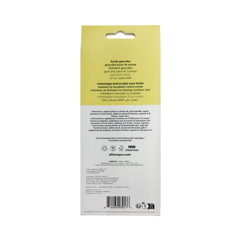 Routine Ready Body Gua Sha for daily home and personal routines with bath body and hygiene