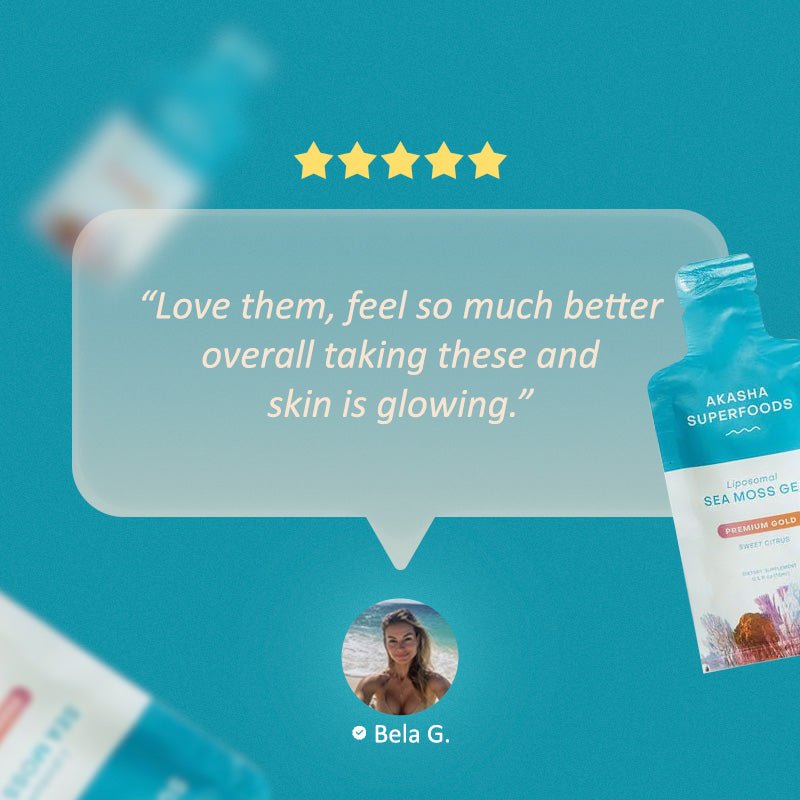 Everyday Home Liposomal Sea Moss Gel for daily home and personal routines with pantry foods and beverages