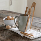 Routine Ready Bamboo Tongs, Large for daily home and personal routines with cookware food storage and kitchen tools