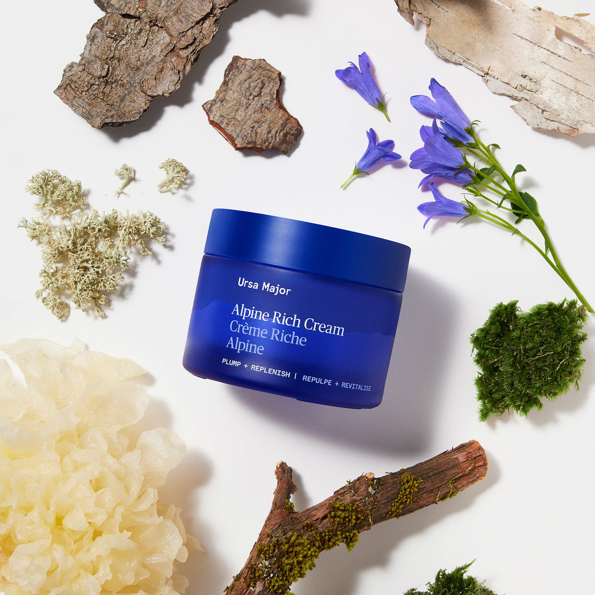 Daily Care Alpine Rich Cream for daily home and personal routines with facial skin and sun care