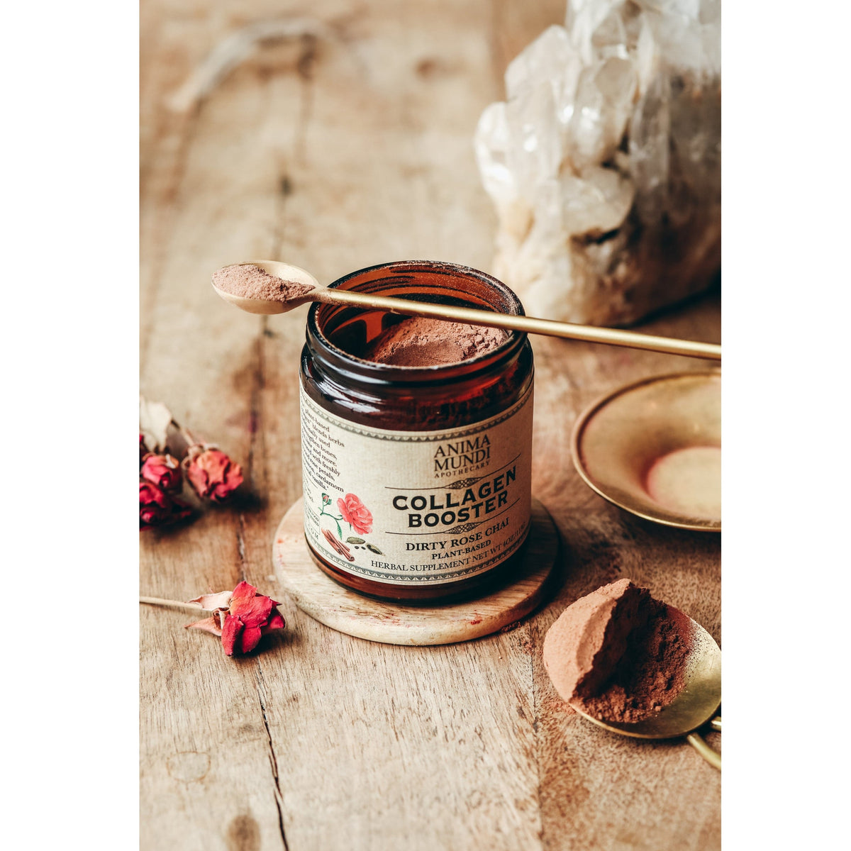 Home Essentials COLLAGEN BOOSTER Powder, Dirty Rose Chai for daily home and personal routines with general everyday essentials