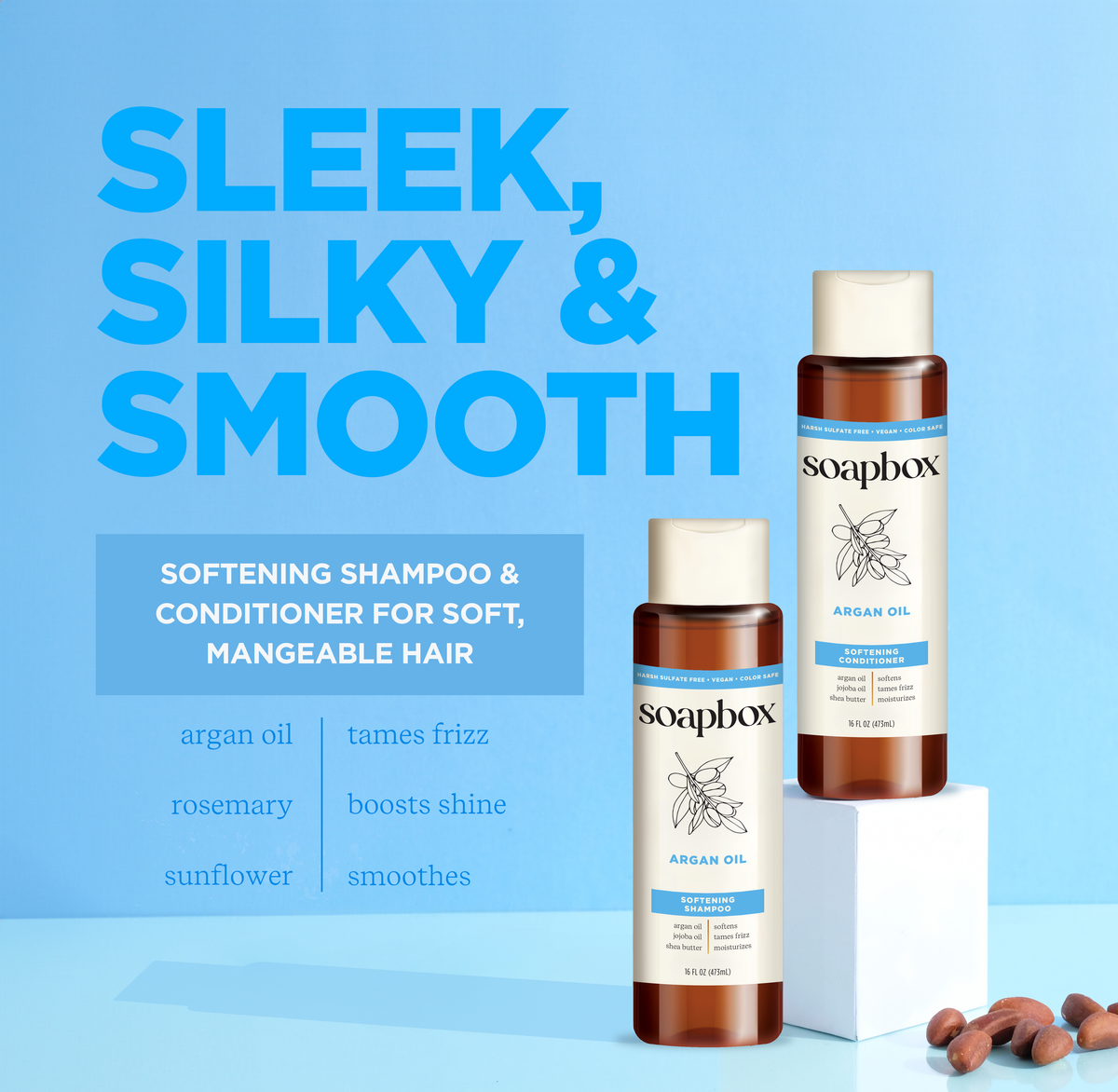 Everyday Home Argan Oil Softening Shampoo for daily home and personal routines with hair care