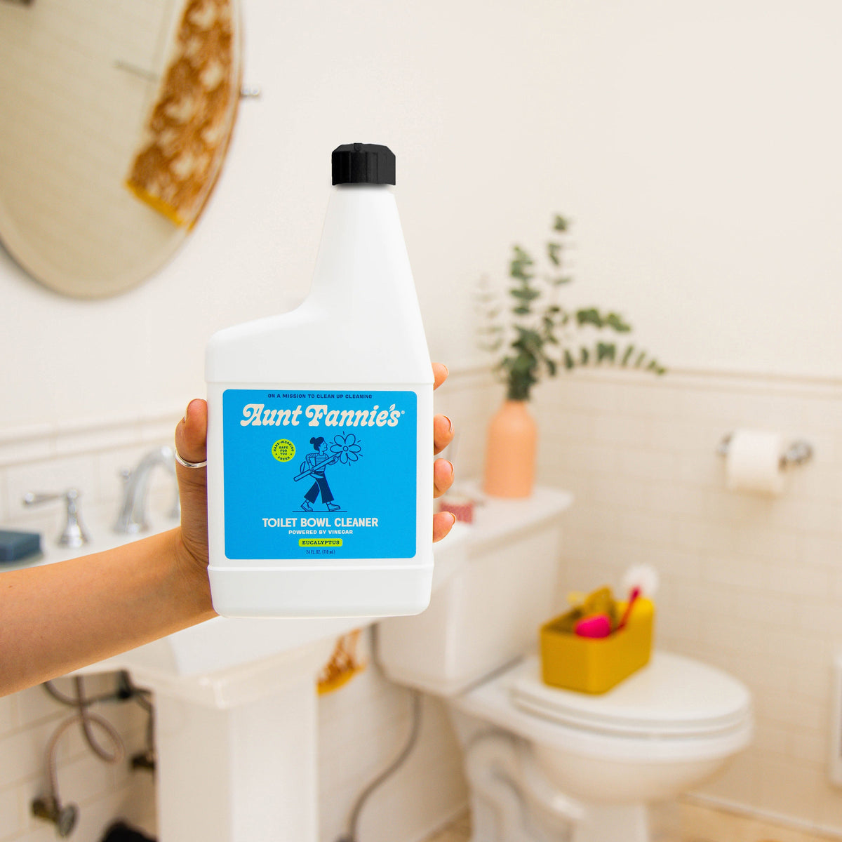 Practical Living Buy a Toilet Bowl Cleaner, Get a Bathroom Cleaner included for daily home and personal routines with cleaning laundry and paper products