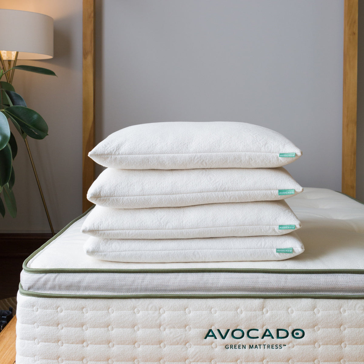 Practical Living Green Pillow, Standard Shape for daily home and personal routines with general everyday essentials