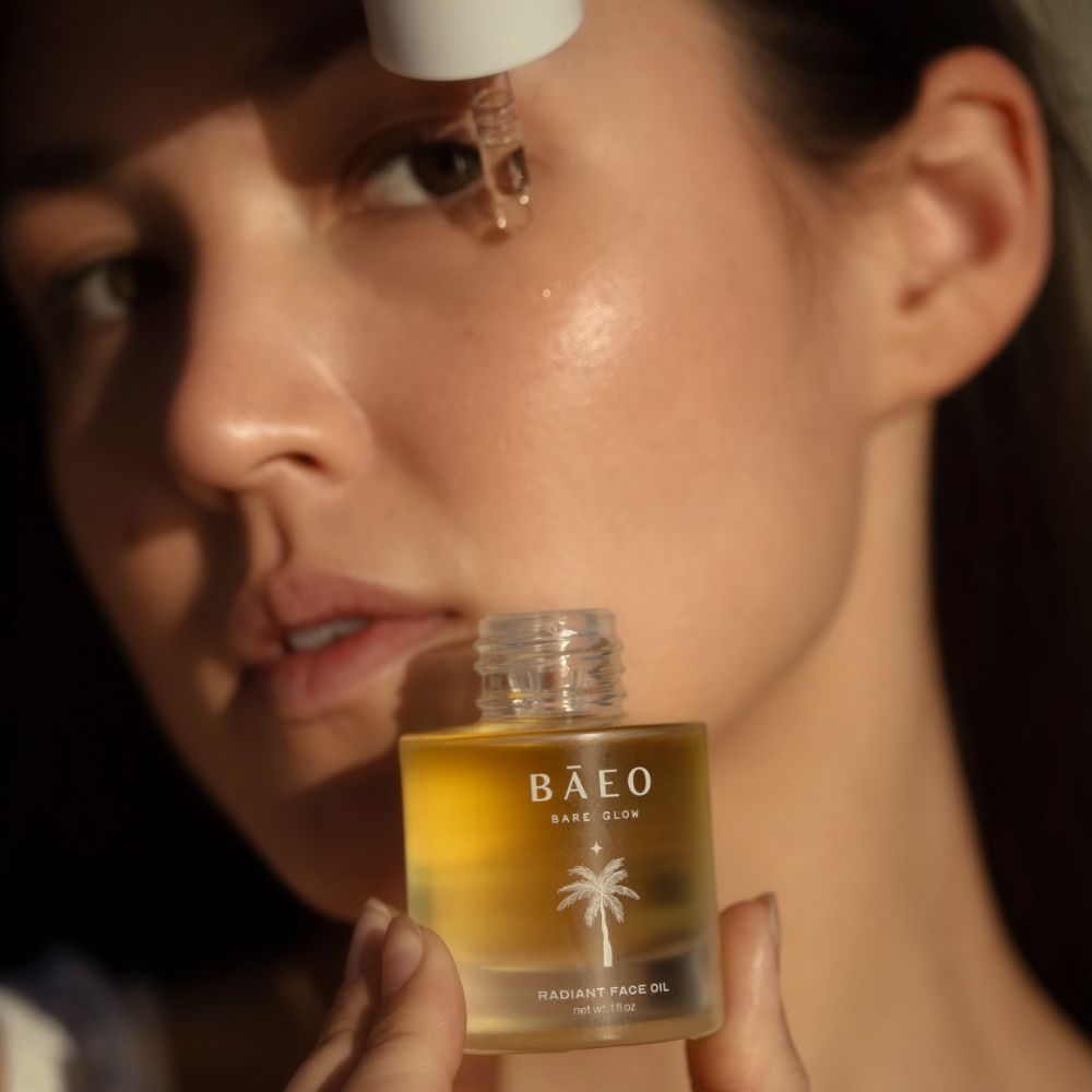 Practical Living Bare Glow - Radiant Face Oil for daily home and personal routines with facial skin and sun care