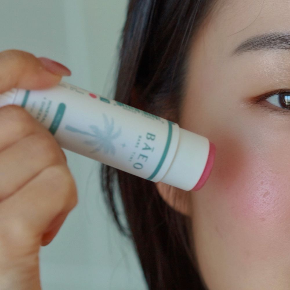 Home Essentials Bare Tint - Mineral Lip + Cheek Tint for daily home and personal routines with general everyday essentials