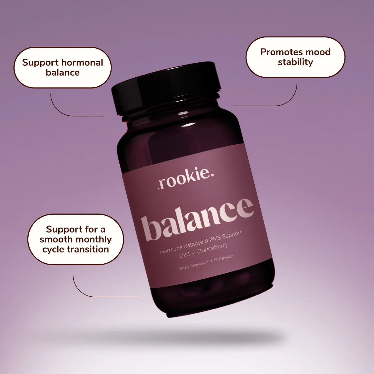 Daily Care Balance Capsules - Hormone Balance + PMS Support for daily home and personal routines with general everyday essentials
