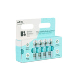 Routine Ready AA Alkaline Batteries - Zero-Waste, Carbon-Neutral for daily home and personal routines with general everyday essentials