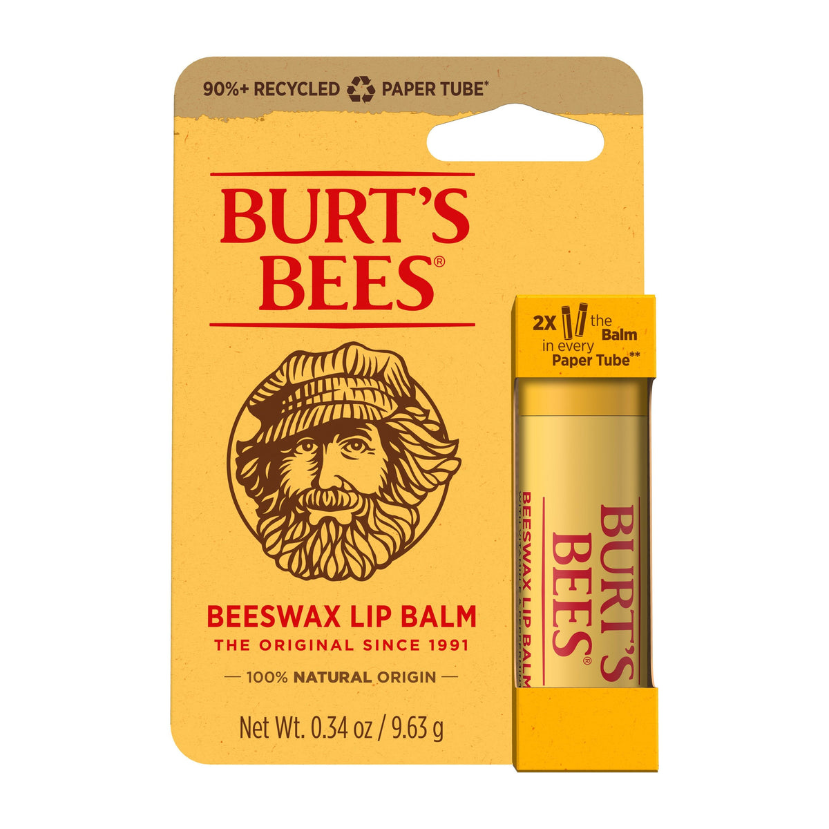 Everyday Home Beeswax Lip Balm Paper Tube for daily home and personal routines with facial skin and sun care
