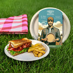 Practical Living 10 Farmer s Fiber Collection Round Plate for daily home and personal routines with general everyday essentials