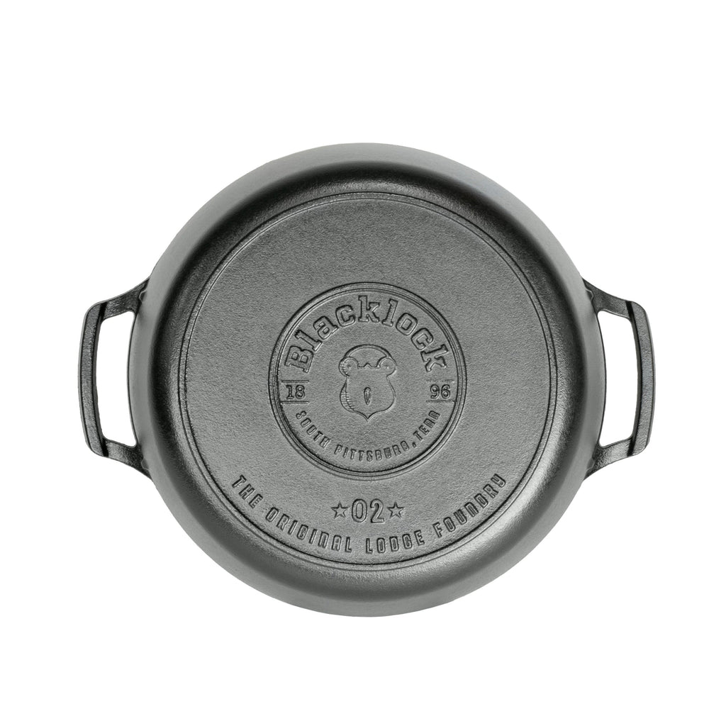 Routine Ready Blacklock Dutch Oven - Triple Seasoned, Lightweight for daily home and personal routines with cookware food storage and kitchen tools