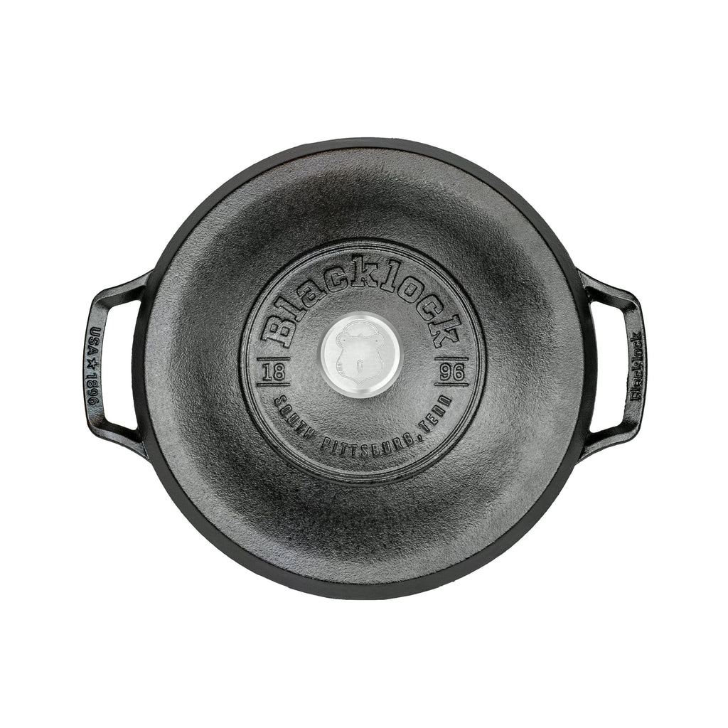 Routine Ready Blacklock Dutch Oven - Triple Seasoned, Lightweight for daily home and personal routines with cookware food storage and kitchen tools