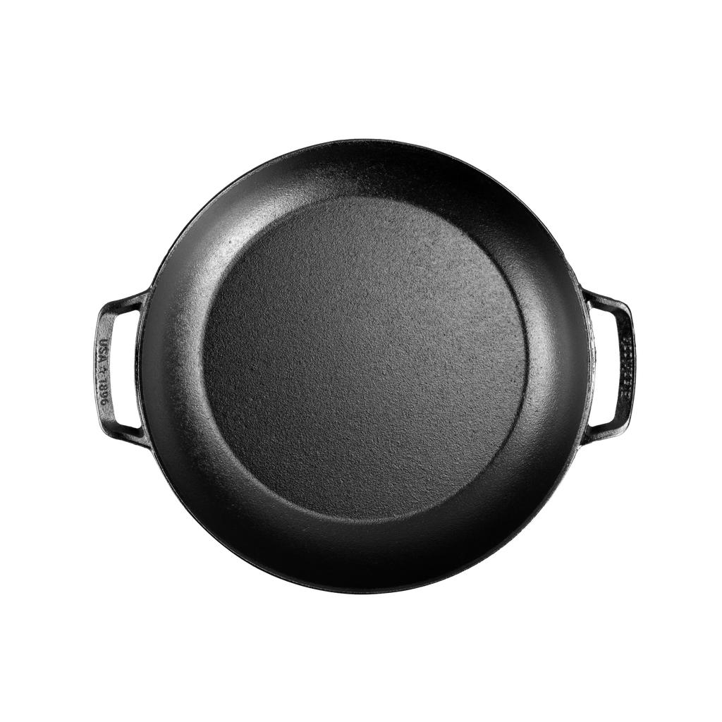 Daily Care Blacklock Cast Iron Braiser with Lid - Triple Seasoned, Lightweight for daily home and personal routines with cookware food storage and kitchen tools