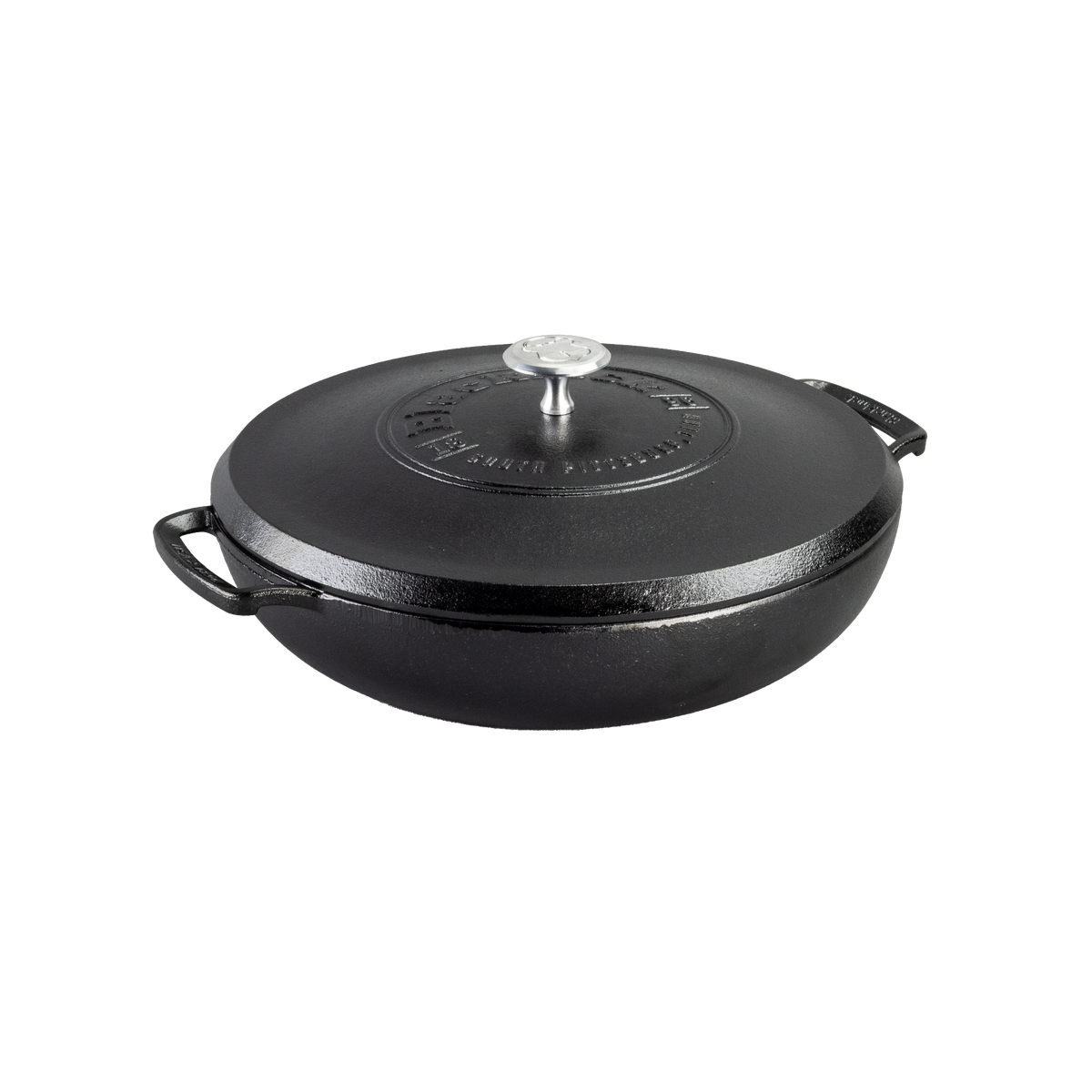 Daily Care Blacklock Cast Iron Braiser with Lid - Triple Seasoned, Lightweight for daily home and personal routines with cookware food storage and kitchen tools