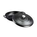 Blacklock Cast Iron Braiser with Lid - Triple Seasoned, Lightweight