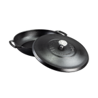 Blacklock Cast Iron Braiser with Lid - Triple Seasoned, Lightweight