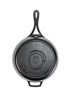Practical Living Blacklock Cast Iron Deep Skillet With Lid - Triple Seasoned, Lightweight for daily home and personal routines with cookware food storage and kitchen tools