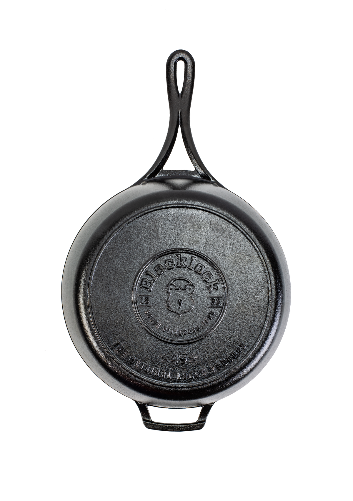 Practical Living Blacklock Cast Iron Deep Skillet With Lid - Triple Seasoned, Lightweight for daily home and personal routines with cookware food storage and kitchen tools