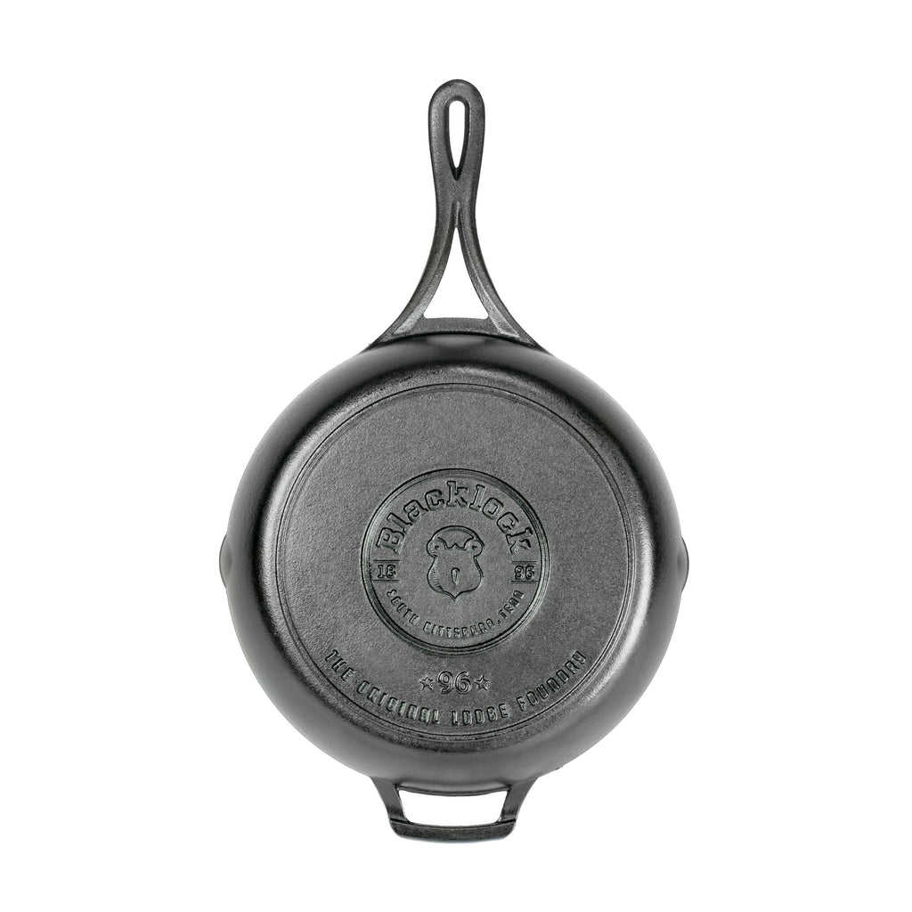 Home Essentials Blacklock Cast Iron Skillet - Triple Seasoned, Lightweight for daily home and personal routines with cookware food storage and kitchen tools