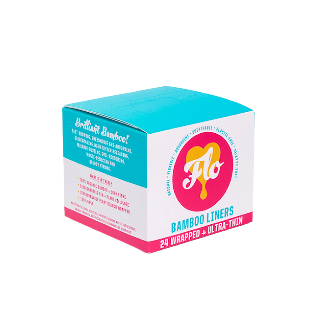 Daily Care Flo Organic Bamboo Panty Liners Wrapped for daily home and personal routines with bath body and hygiene