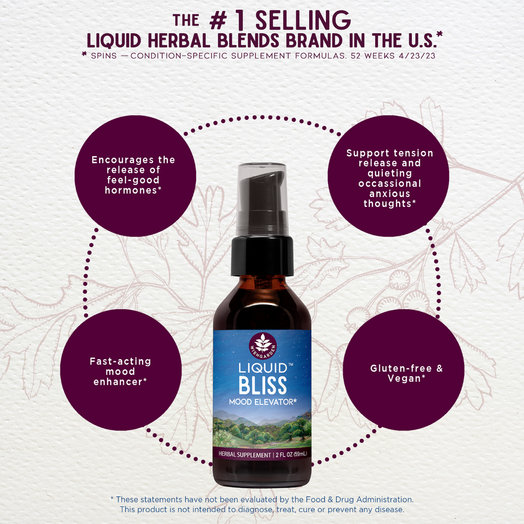 Practical Living Liquid Bliss Peace - Herbal Supplement for daily home and personal routines with general everyday essentials