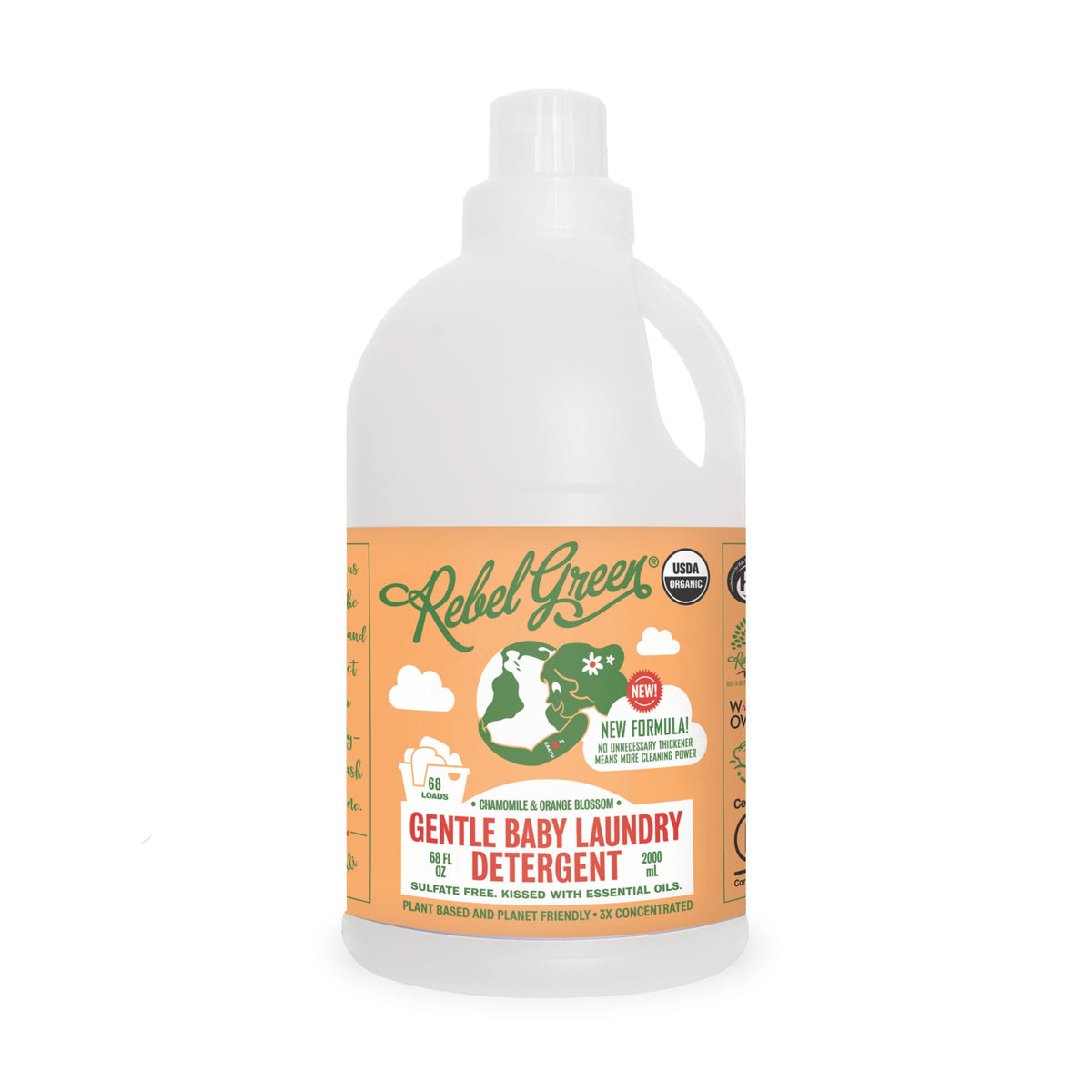 Gentle Baby Laundry Detergent Liquid - 3x Concentrated