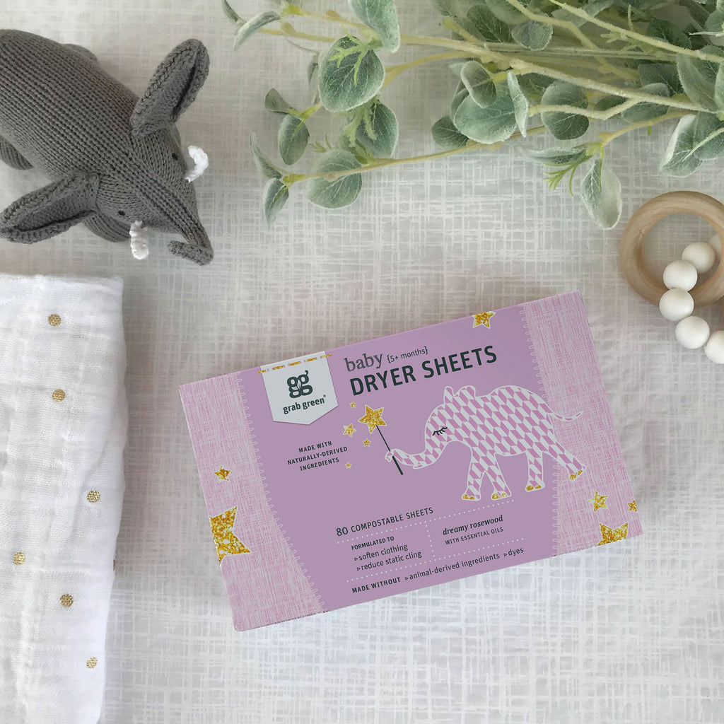 Routine Ready Baby Dryer Sheets 5+ Months - Rosewood for daily home and personal routines with baby care and kids products