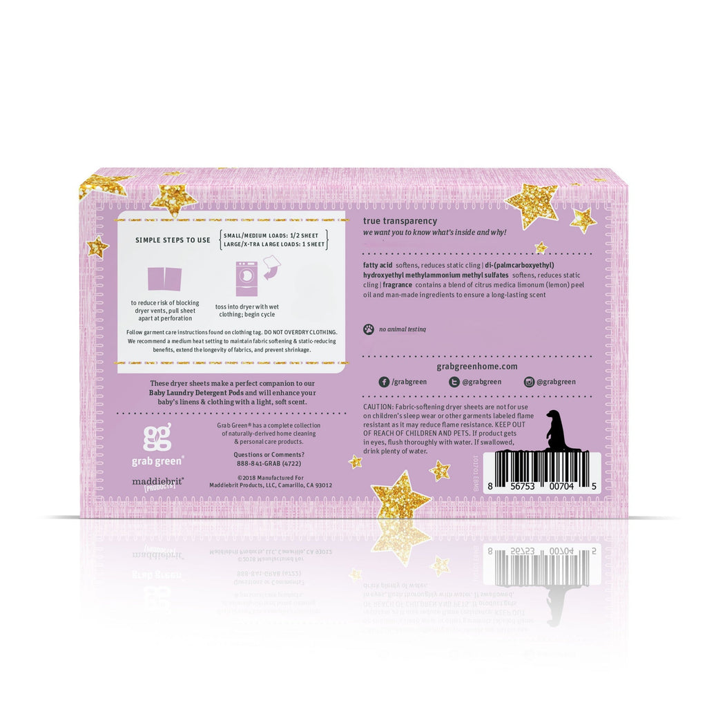 Routine Ready Baby Dryer Sheets 5+ Months - Rosewood for daily home and personal routines with baby care and kids products