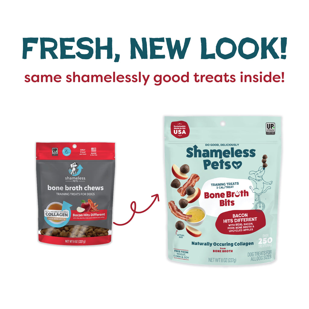 Routine Ready Bacon Hits Different Bone Broth Training Treats for daily home and personal routines with pet care treats and accessories