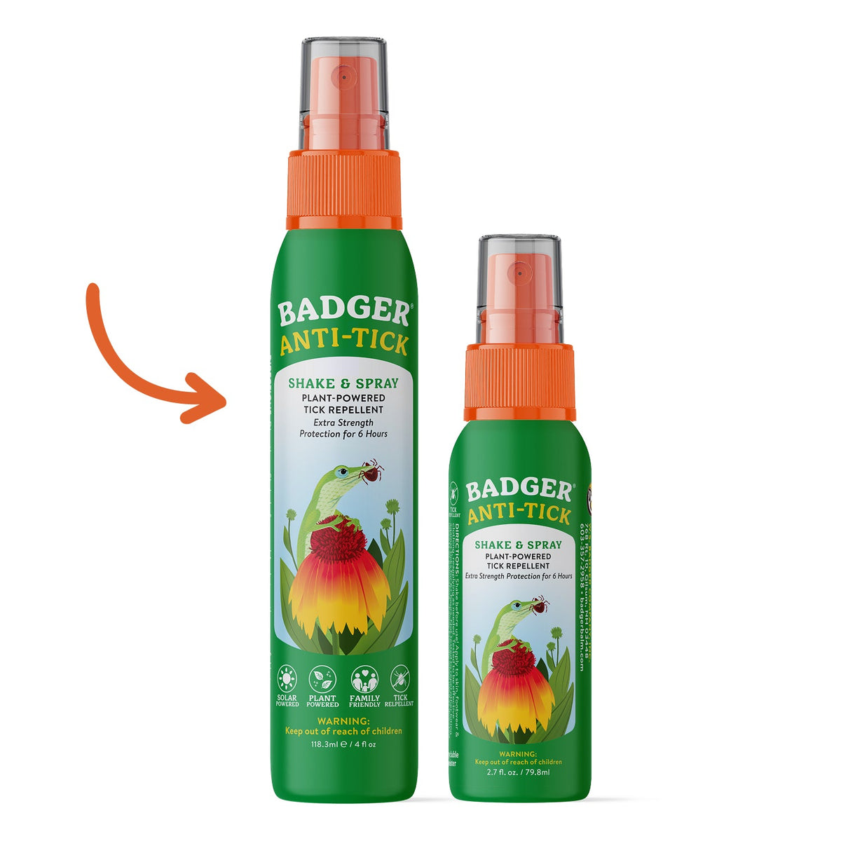 Practical Living Anti-Tick Repellent Shake and Spray for daily home and personal routines with general everyday essentials