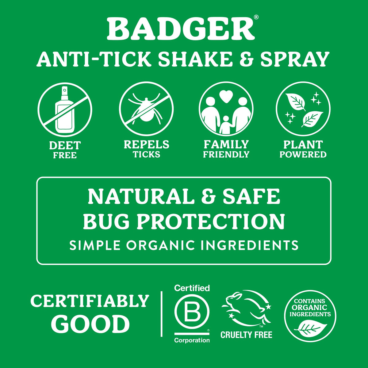 Home Essentials Anti-Bug Shake and Spray - Mosquito Repellent for daily home and personal routines with general everyday essentials