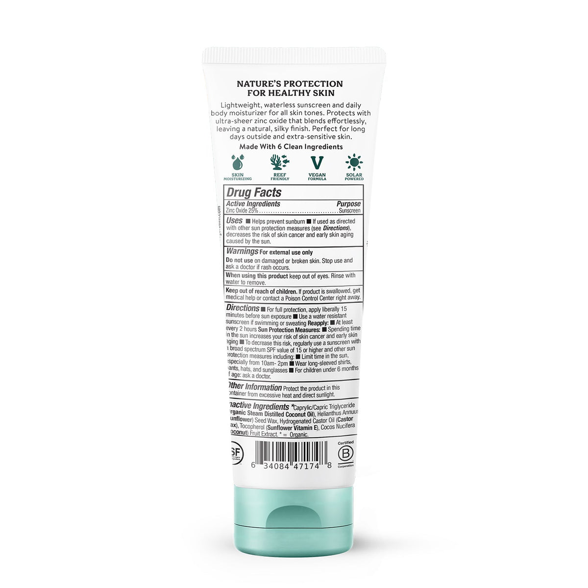 Home Essentials Daily Mineral Sunscreen - SPF 50 for daily home and personal routines with facial skin and sun care