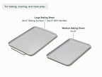 Routine Ready Ceramic Baking Sheet Duo for daily home and personal routines with cookware food storage and kitchen tools