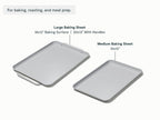 Routine Ready Ceramic Baking Sheet Duo for daily home and personal routines with cookware food storage and kitchen tools