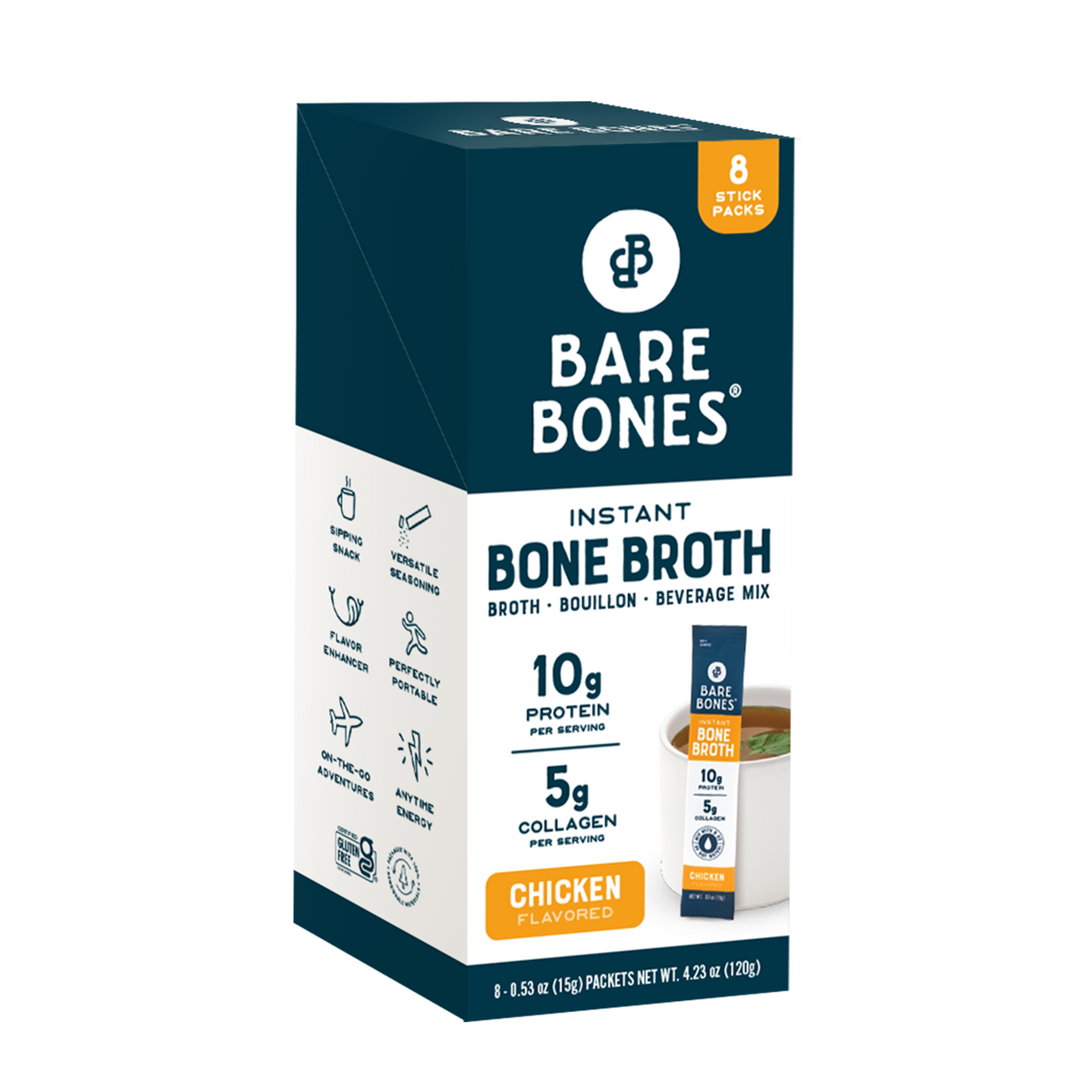 Routine Ready Chicken Instant Bone Broth Stick for daily home and personal routines with general everyday essentials
