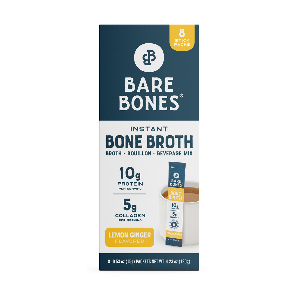 Lemon Ginger Instant Bone Broth