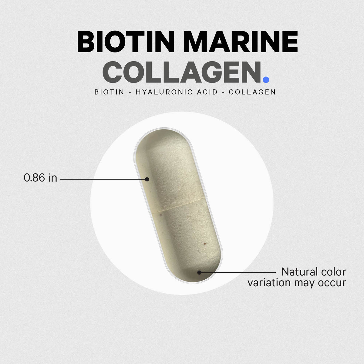 Routine Ready Biotin Marine Collagen Capsules for daily home and personal routines with general everyday essentials