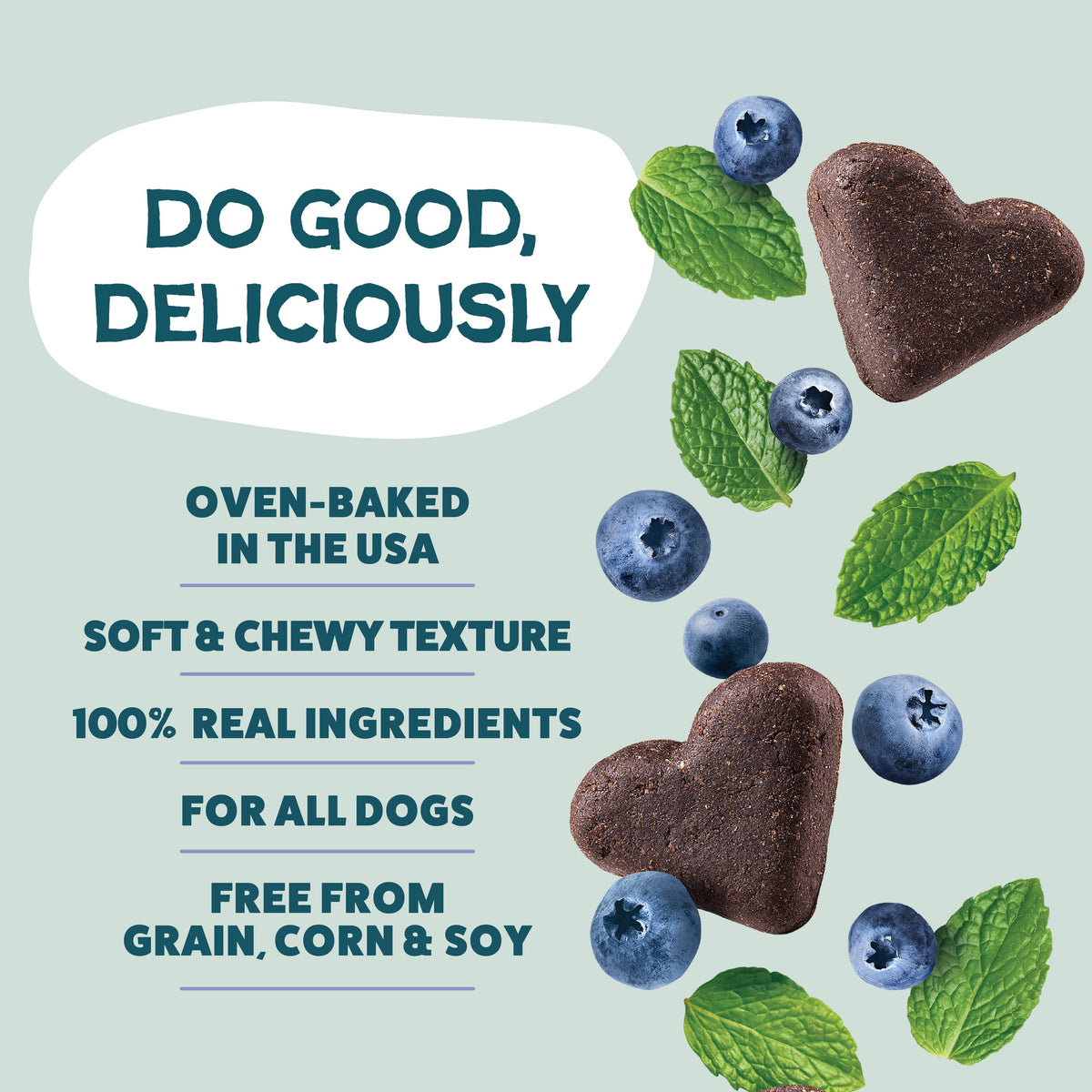Practical Living Blueberried Treasure Soft-Baked Dog Treats for daily home and personal routines with pet care treats and accessories