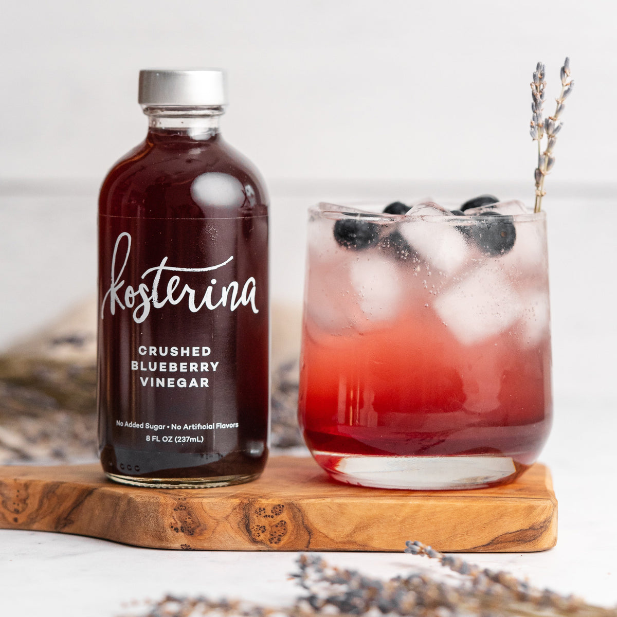 Home Essentials Crushed Blueberry Vinegar for daily home and personal routines with pantry foods and beverages