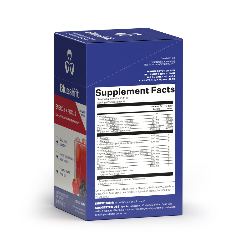 Home Essentials Energy + Focus Drink Mix Powder Packets for daily home and personal routines with pantry foods and beverages