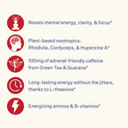 Home Essentials Energy + Focus Drink Mix Powder Packets for daily home and personal routines with pantry foods and beverages