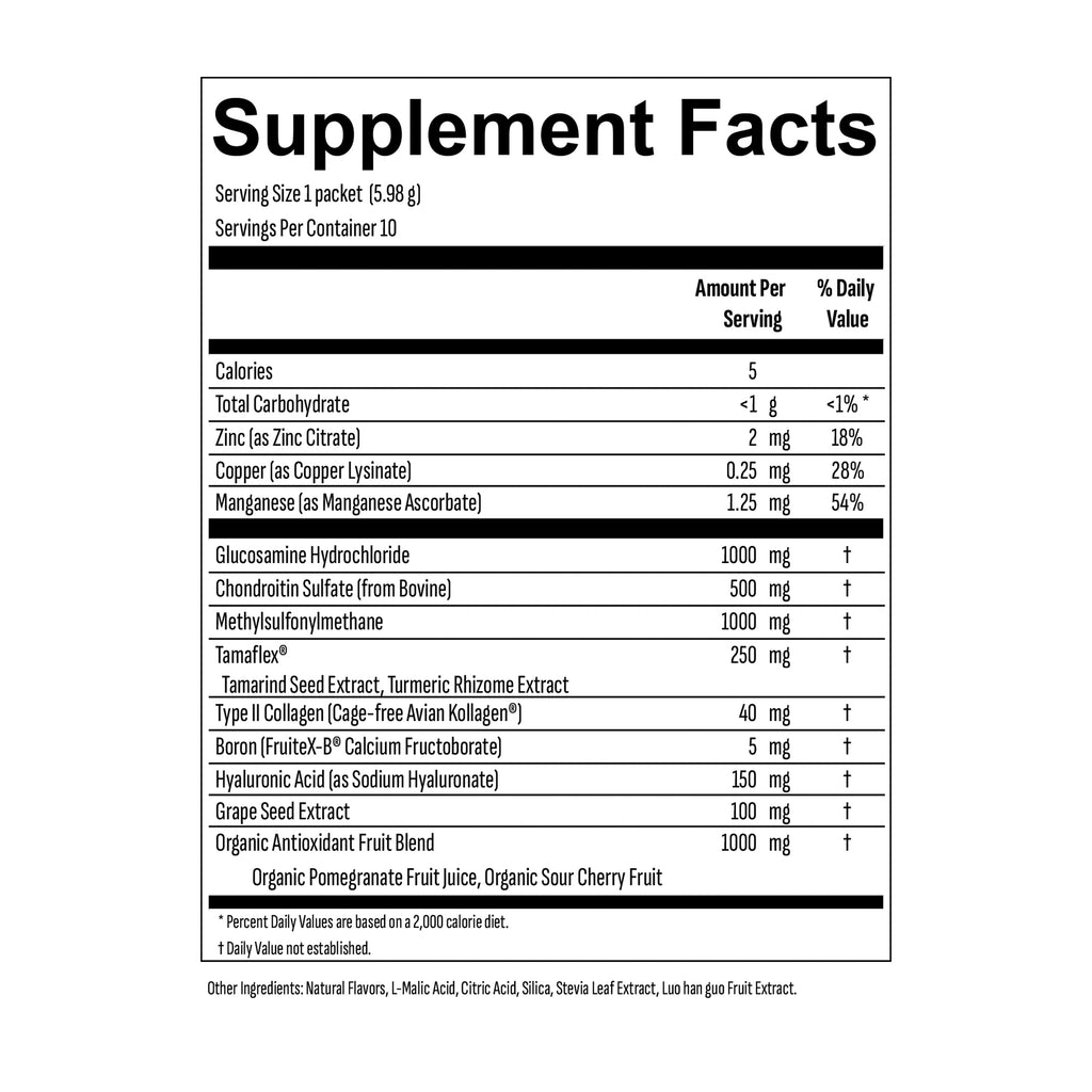 Practical Living Joint Defense Drink Mix Powder Packets for daily home and personal routines with pantry foods and beverages