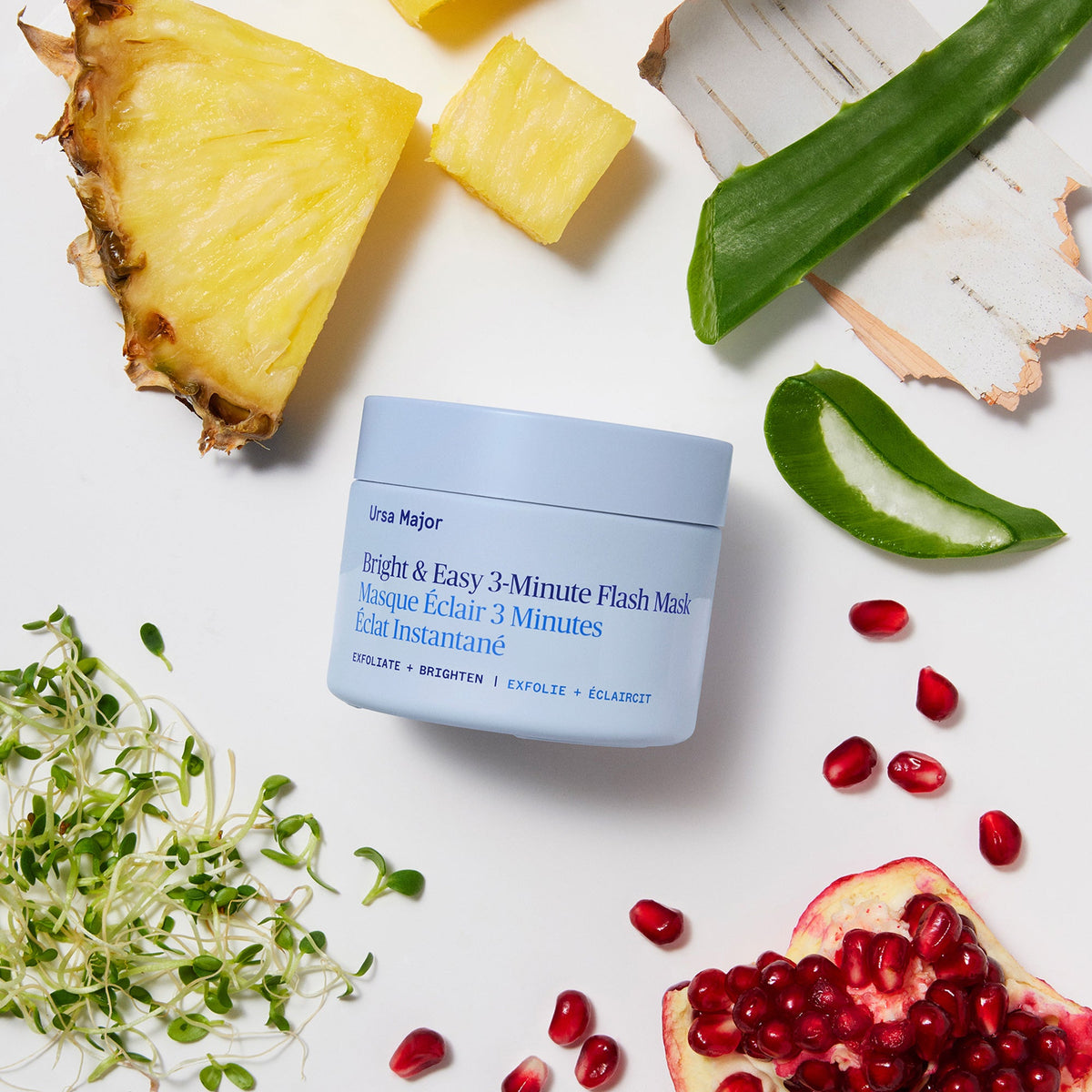 Everyday Home Bright and Easy Flash Mask for daily home and personal routines with facial skin and sun care